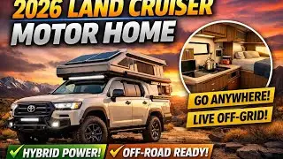 2026 Toyota Land Cruiser Motor Home Review | Price, Features, Hybrid Power & Off-Road Living