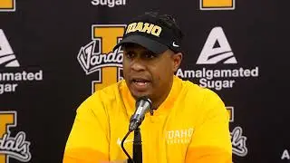 Idaho Football: Thomas Ford Jr. after 45-6 win over Portland State I Full Press Conference