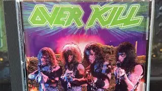 Overkill Taking Over CD Album Unboxing