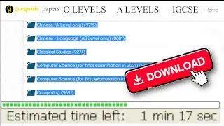 How I downloaded 10 YEARS of CAIE Past Papers in 10 minutes!