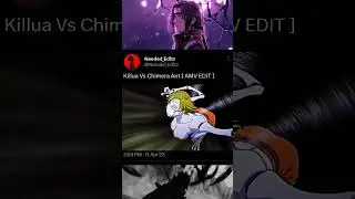 Killua Vs Chimera Ant [ AMV EDIT ] 🥶🥶 #animeedit #editing #trendingshorts #anime #capcut