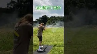 Barrett .50 cal from the shoulder #airsoft #edc #airsoftcqb