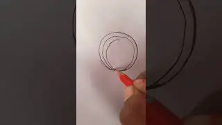 3D tricks black hole #short #draw 😃 🙂