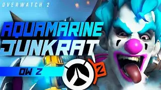 AQUAMARINE #1 JUNKRAT ONE TRICK! [ OVERWATCH 2 RELEASE ]