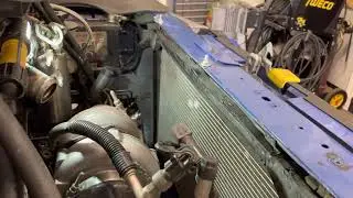 (Part 1) Mishimoto Radiator install in a New Edge Mustang ***Fail***