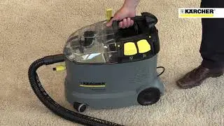 karcher puzzi 81 c spray extraction carpet upholstery cleaner