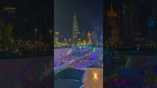 Doha Lights 23 #qatar2023 #dohaqatar #dohacorniche #dohalights23 #park