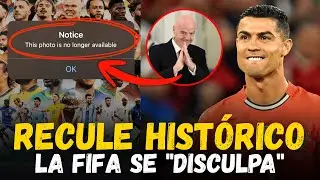 &iexcl;Recule Hist&oacute;rico! ❌ FIFA RECONOCE su ERROR con CRISTIANO RONALDO y BORRA el P&Oacute;STER del Mundial 2026