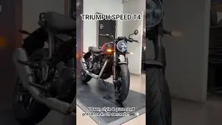 The Triumph Speed T4 🏍️💨 #TriumphSpeedT4 #Triumph #BikeLife #Shorts #Motorcycle #Superbike #riders