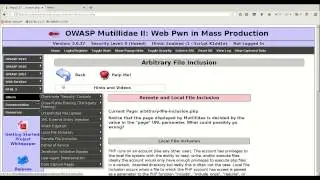 Basic LFI - Part 4 Examples in Multildae 2
