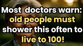 Doctors Warn Seniors: Showering This Way Can Protect Your Health and Help You Live Past 100