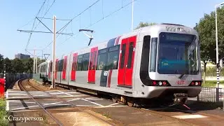 RET Metro Combi type S (5402-5401) bij Prins Constantijnweg Rotterdam richting Nesselande