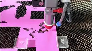 Paper Laser Hollowing-out Process Greeting cards/Invitations #co2laser #co2lasercuttingmachine