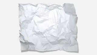 Crumpled paper sound effect