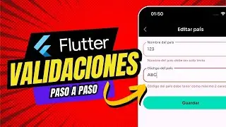 Cómo Validar Campos de Texto en Flutter con Expresiones Regulares 🚀 | Emails, IPs, Números y Más