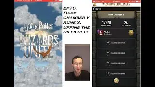 Wizards Unite. Dark Chamber 5 solo with Rune stone level 2