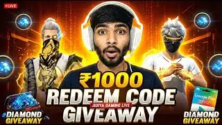 Last Big custom Giveaway 🤩 | last live stream 😊 | Custom Room Giveaway🎯 | Live Redeem Cod Giveaway🤯