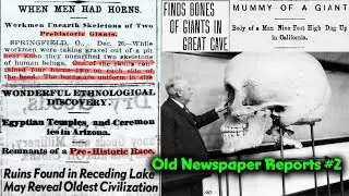 Pt 2 : Amazing Old Newspaper Reports Of America That They Don't Want You To See !!!!