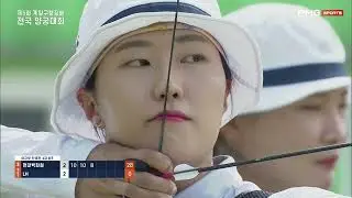 여자 단체전 4강 B조 현대백화점vsLH