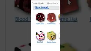 How To Get Custom Heads in Minecraft 🗿 #shorts