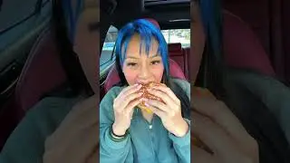 trying the Grinch meal from Mcdonalds green is my fav color fyp fyp food mukbang eating mcdonalds