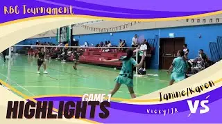RBG Tournament | Ja/Karen vs Vicky/JR