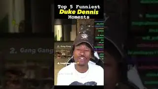 Duke Dennis Funniest Moments 🤣 #dukedennisclips #memes #ranking #shorts