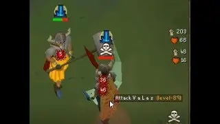 Runescape 60 attack Zerker Max str PKing! Huge Hits!