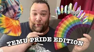TEMU PRIDE HAUL. pride season edition