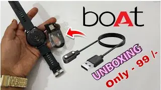 Best Quality Of Smart Watch Charging Cable under 200 | Boat Smart Watch Charging Cable Unboxing  