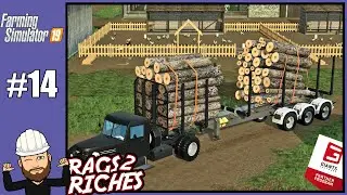 FS19 Rags2Riches No Mans Land #14 - Selling Our Logs & Future Land Purchase