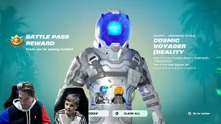 Реакция «Я и мой ребёнок»: разблокировка нового сезона Fortnite Battle Pass, облик 100 уровня «Ко...