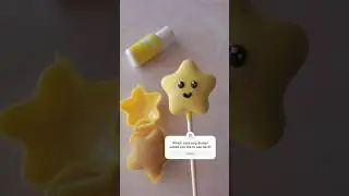 The cutest star cake pop 🌟 #cakepops #star #stars #dessert #shorts #cakepoptutorial
