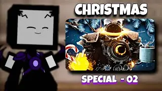 TITANS +Boom - S. T. React to Skibidi multiverse CHRISTMAS Special - 02 | Gacha React