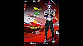 Brazil 🇧🇷 Mobile Sensitivity Settings 📲⚙️✅ #shorts #settings #freefire #shortsfeed #mobile #viral