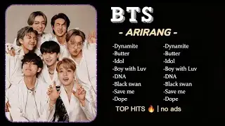 BTS Top Hits Playlist 🎧 | Best BTS Songs | No Ads | Arirang BTS