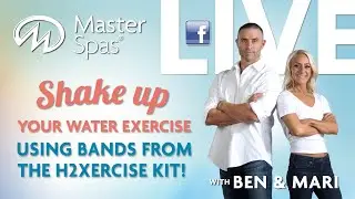 NEW Water Exercise Routine: How to Use Bands in Swim Spa