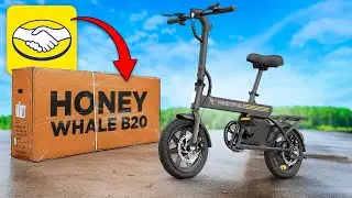 Comprei a Bicicleta El&eacute;trica mais Barata - HoneyWhale B20