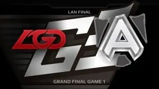 G-1 League LAN Final - Grand Final - LGD.cn vs Alliance Game 1