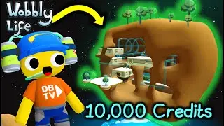 $10,000 SPACE MANSION TOUR👀Wobbly Life v1.0