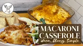Macaroni Casserole | A Cozy Vintage Weeknight Dinner from A Century of Mormon Cookery