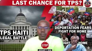Haiti TPS Detay sou Lawsuit kap fet nan California National tps vs Noem