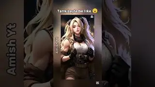 Tank Layla be like 😮 #shorts #mlbb #layla
