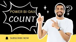 شرح دالة COUNT في Power BI | كيفية استخدام COUNT لعد الأرقام فقط في تحليل البيانات