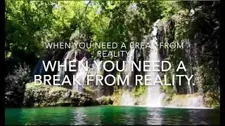Sometimes, you just need to take a break. In a beautiful place, Alone, To figure everything out.&rdquo;