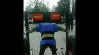 HSMA 2016 Kelet-Magyar selejtező Czampel L&aacute;szl&oacute; 350 kg-os lengő s&uacute;ly cipel&eacute;s!!!