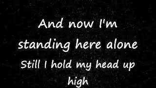 In This Moment- Standing Alone (Lyrics)