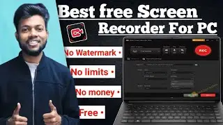 कंप्यूटर में Screen Record करना सीखें ll Best screen recorder for PC ll Window 7/8/10/11 ll