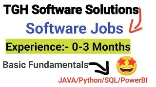 🤩Работа в сфере программного обеспечения для новичков || BTech, BE, MTech, MCA || 2021,2022,2023,...