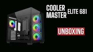 Cooler Master Elite 681 Case Unboxing